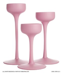 جاشمعی صورتی سه عددی طرح ایکیا