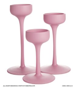 جاشمعی صورتی سه عددی طرح ایکیا