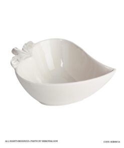 کاسه زیتون خوری سه عددی سرامیکی طرح توت فرنگی