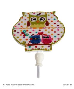 آویز لباس دو عددی طرح جغد