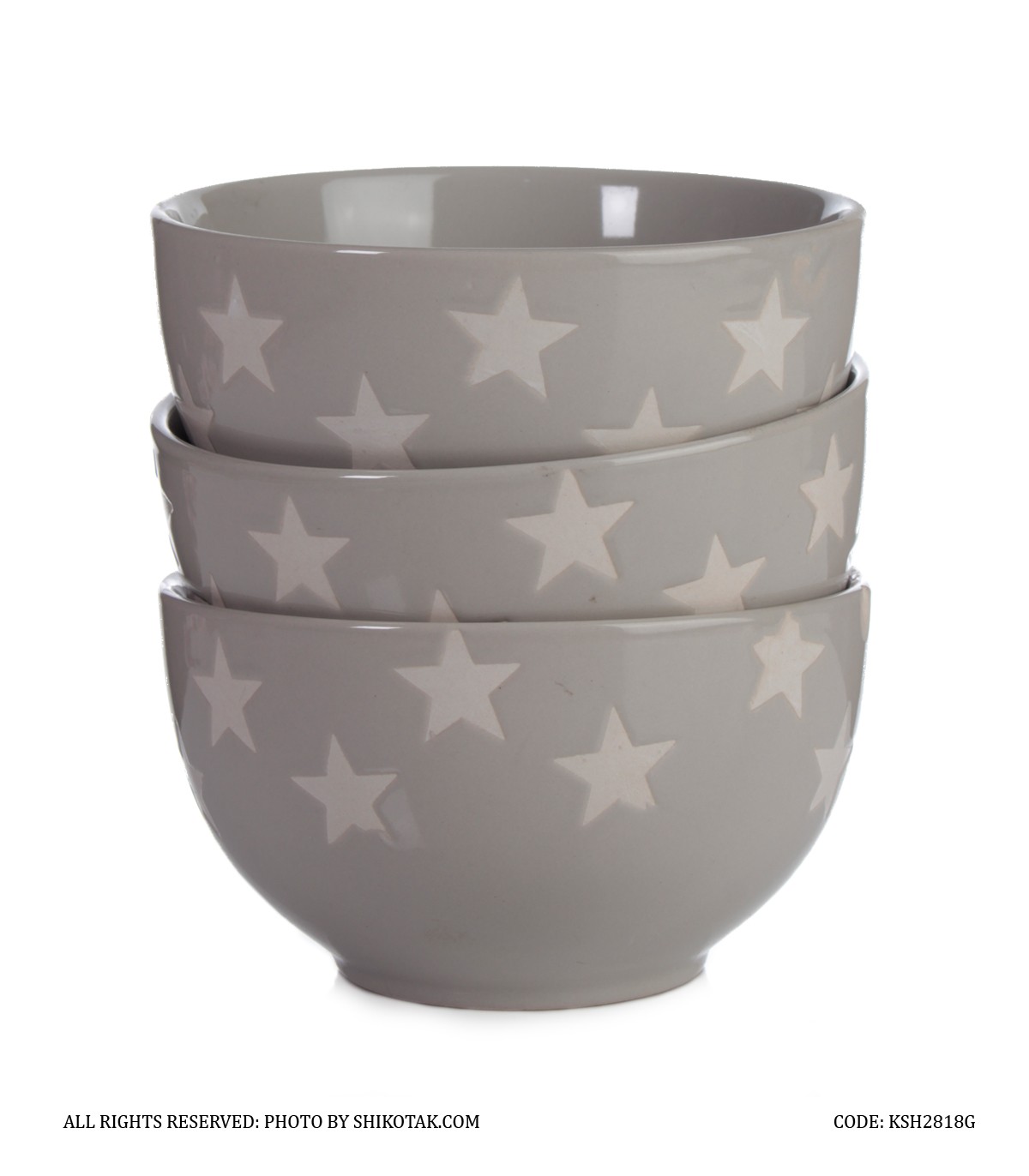 پیاله سرامیکی طرح STAR