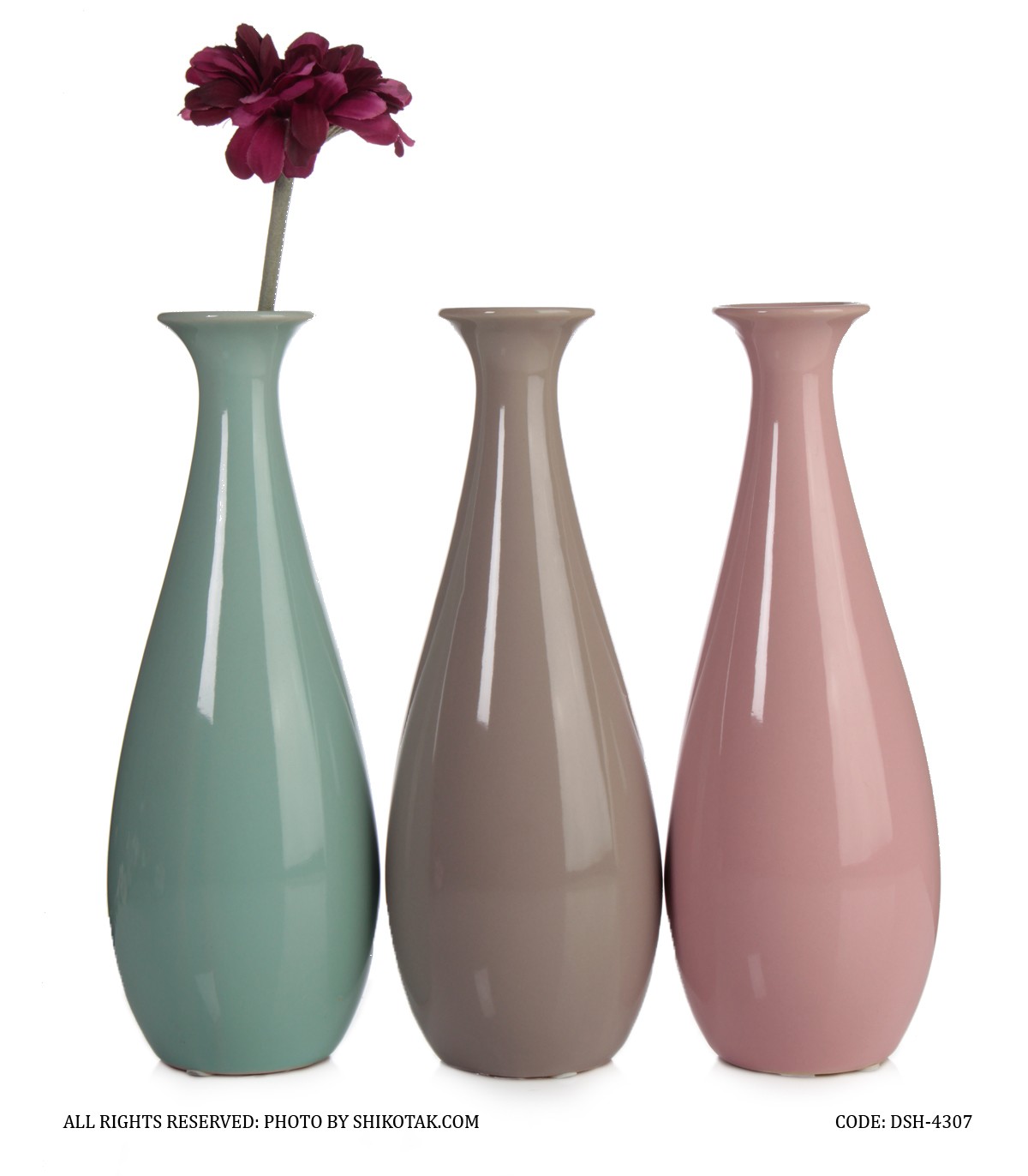 گلدان سرامیکی رومیزی مدل بیتا