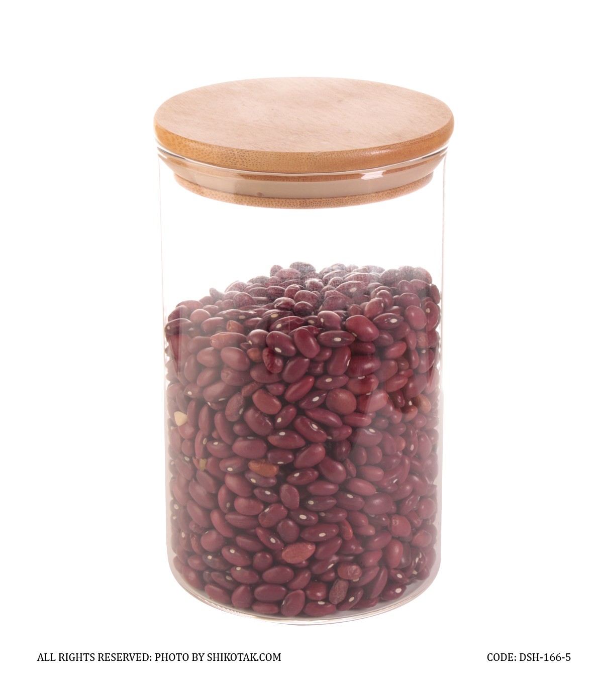 بانکه شیشه ای در بامبو 4 سایز