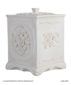 ست لوازم سرویس بهداشتی طرح گل رز