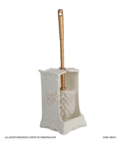 ست لوازم سرویس بهداشتی طرح گل رز