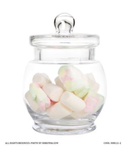 کندی باکس شیشه ای گرد سری 1-121