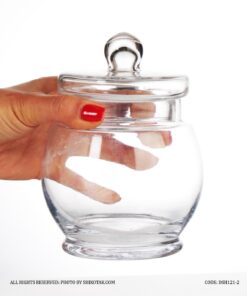 کندی باکس شیشه ای گرد سری 1-121