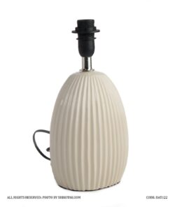 آباژور رومیزی سرامیکی طرح پایه کبریتی