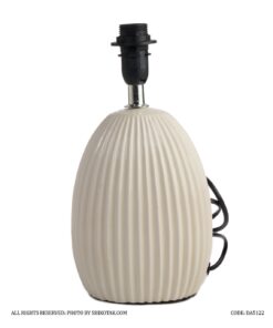 آباژور رومیزی سرامیکی طرح پایه کبریتی