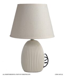 آباژور رومیزی سرامیکی طرح پایه کبریتی