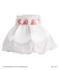 شید آباژور  گلدار طرح ویکتوریا