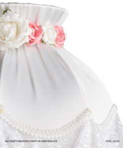 شید آباژور  گلدار طرح ویکتوریا