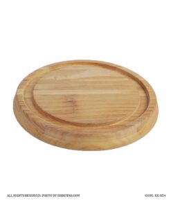 کیک خوری کوچک چوبی بامبو درب شیشه ای مدلHANA