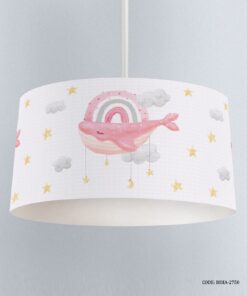 لوستر اتاق کودک دخترانه طرح ماهی مدل Little Fish