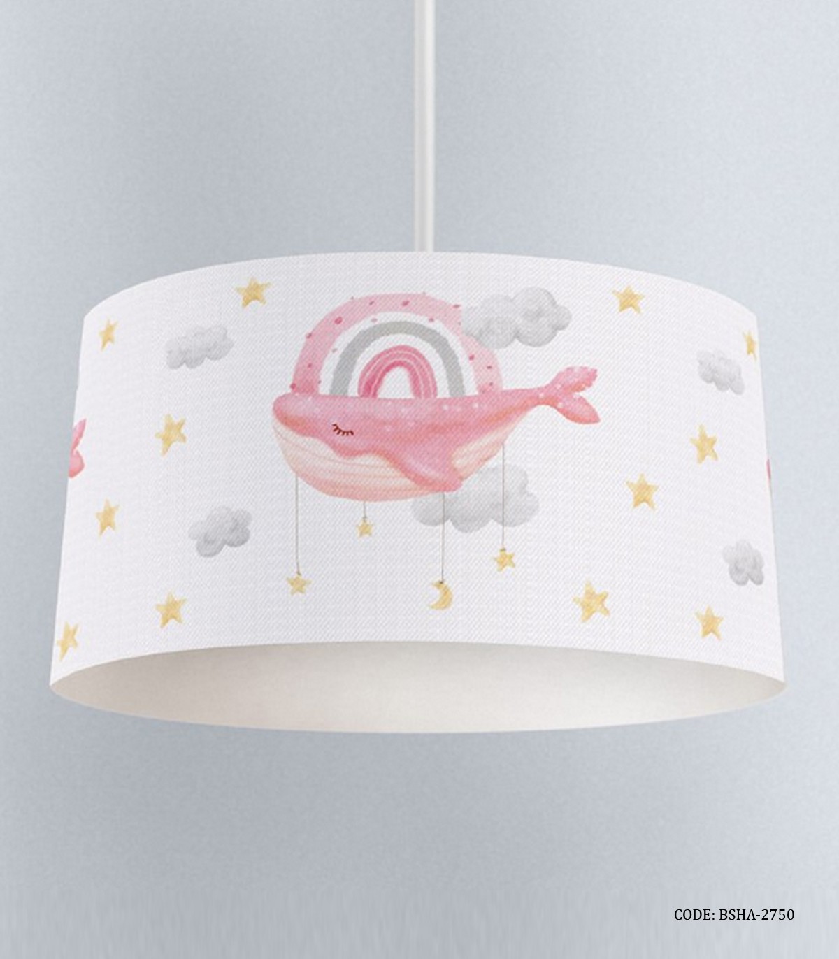 لوستر اتاق کودک دخترانه طرح ماهی مدل Little Fish