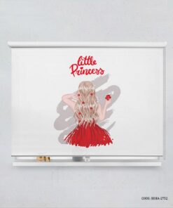 پرده شید اتاق کودک دخترانه مدل Little Prancess