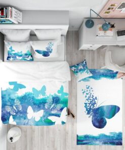 روتختی کودک 4 تکه دخترانه طرح پروانه مدل Dream Butterfly
