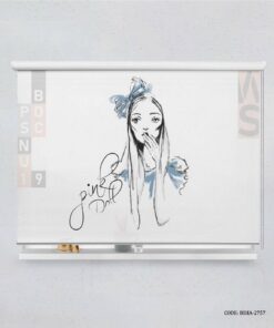 پرده شید اتاق کودک دخترانه مدل Girls