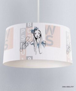 لوستر اتاق کودک دخترانه مدل Girls