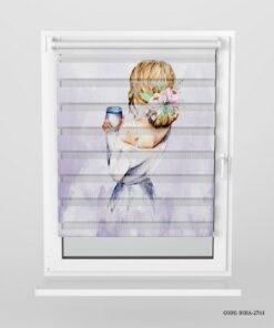 پرده زبرا اتاق کودک دخترانه مدل Girl's World