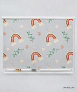 پرده شید اتاق کودک پسرانه مدل Nice World