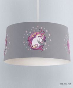 لوستر اتاق کودک دخترانه اسب تک شاخ مدل Lovely Unicorn