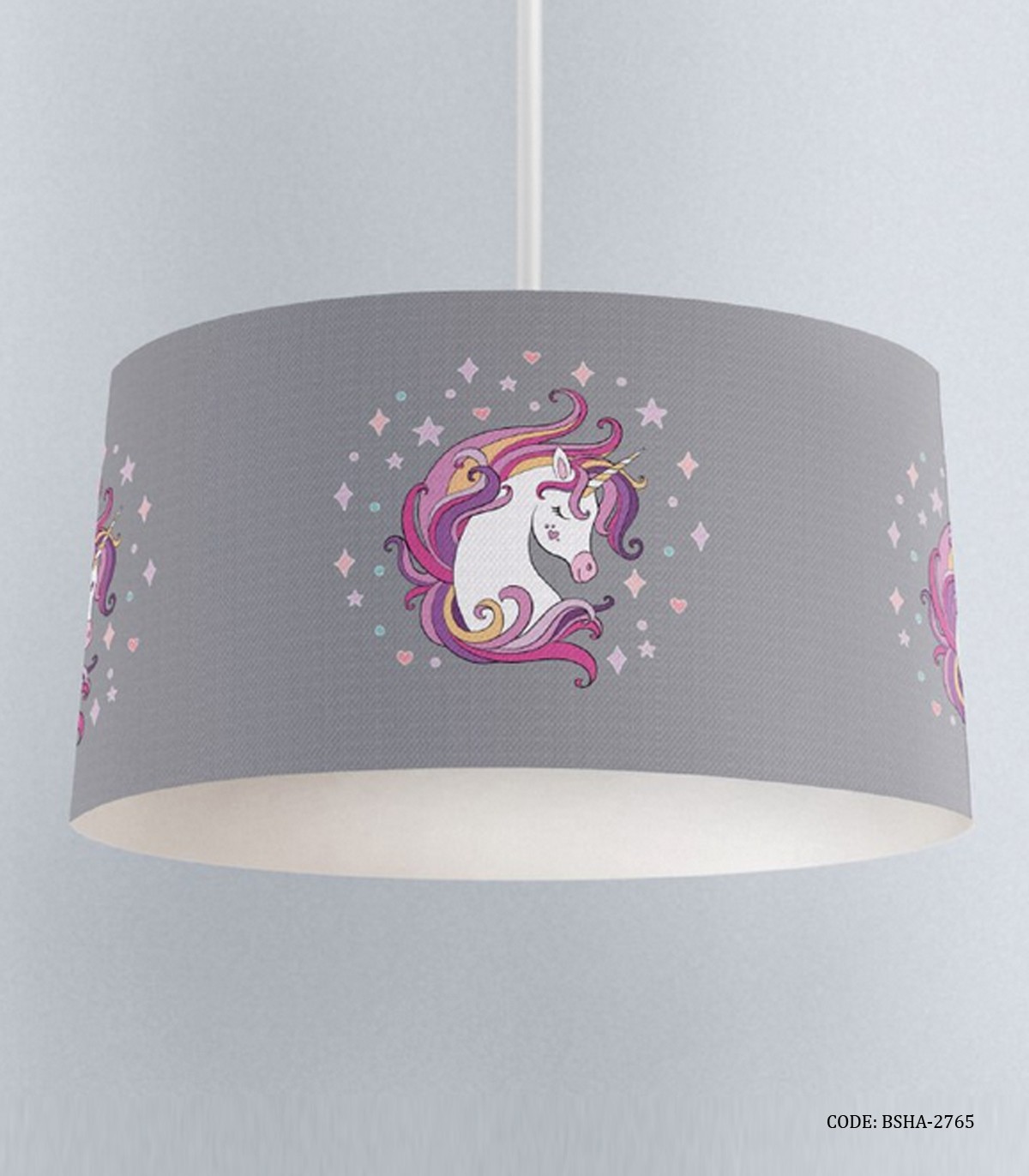 لوستر اتاق کودک دخترانه اسب تک شاخ مدل Lovely Unicorn