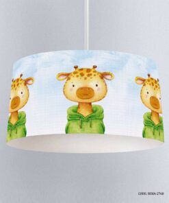 لوستر اتاق کودک پسرانه طرح زرافه مدل Lovely Giraffe