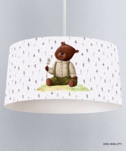 لوستر اتاق کودک پسرانه طرح خرس مدل Smart Bear
