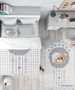 روتختی کودک پسرانه 4 تکه طرح خرس مدل Baby Bear