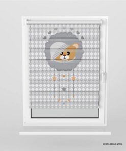 پرده زبرا اتاق کودک پسرانه طرح خرس مدل Baby Bear