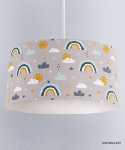 لوستر اتاق کودک پسرانه طرح رنگین کمان مدل Sky