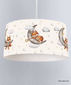 لوستر اتاق کودک پسرانه طرح روباه مدل Smart Fox