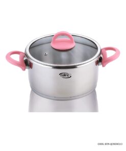 زودپز 6 لیتری دو قلو مدل QCNEW رنگ صورتی