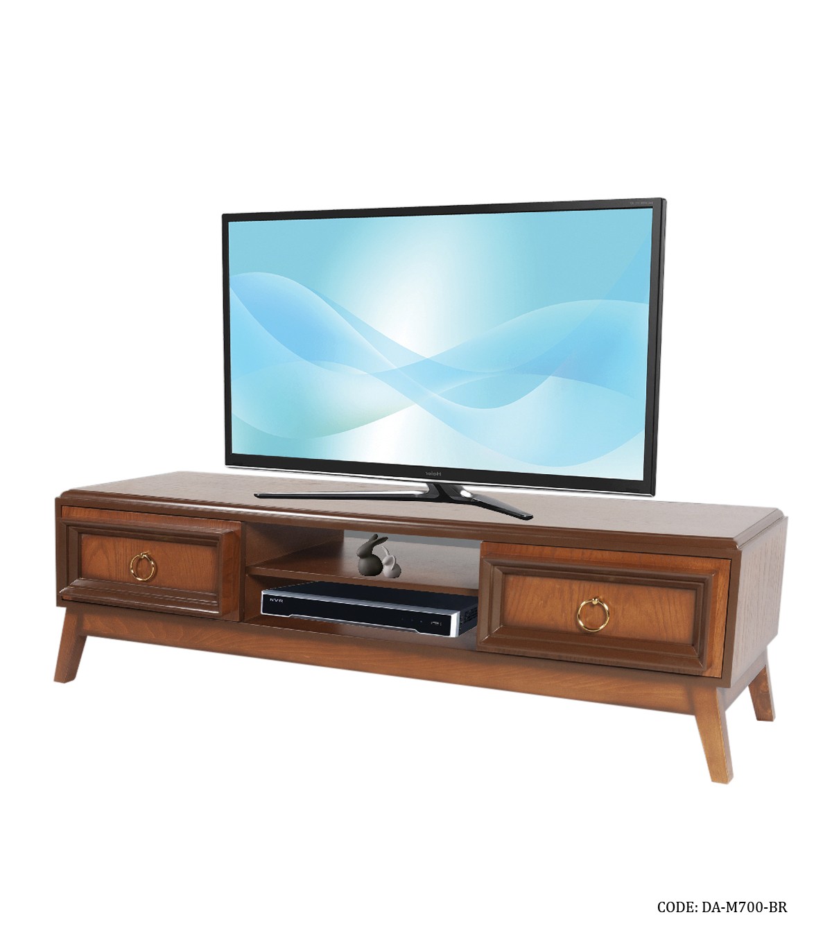 میز تی وی دو کشو چوبی طول 160 مدل M700