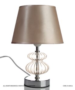 آباژور رومیزی پایه شیشه ای مدل 6003