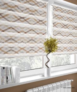 پرده زبرا آشپزخانه طرح ماهور مدل 1846