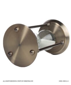 ساعت شنی تزئینی برنزی میله فرم دار