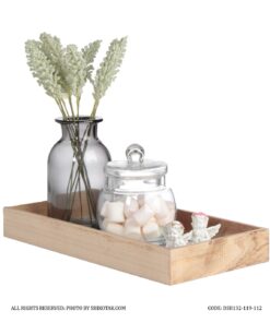 سینی چوبی اکسسوری چهار تکه