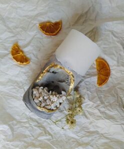 شمع بتنی سنگی مدل Astone