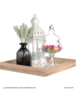 سینی چوبی اکسسوری چهار تکه