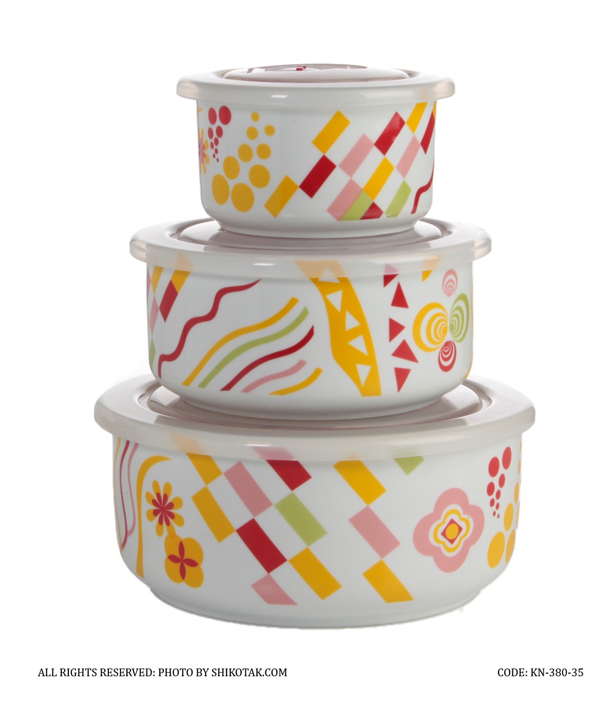 ظروف سه تکه طرح آندیا