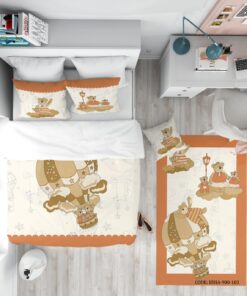 روتختی 4 تکه پسرانه طرح خرس مدل Bear Family