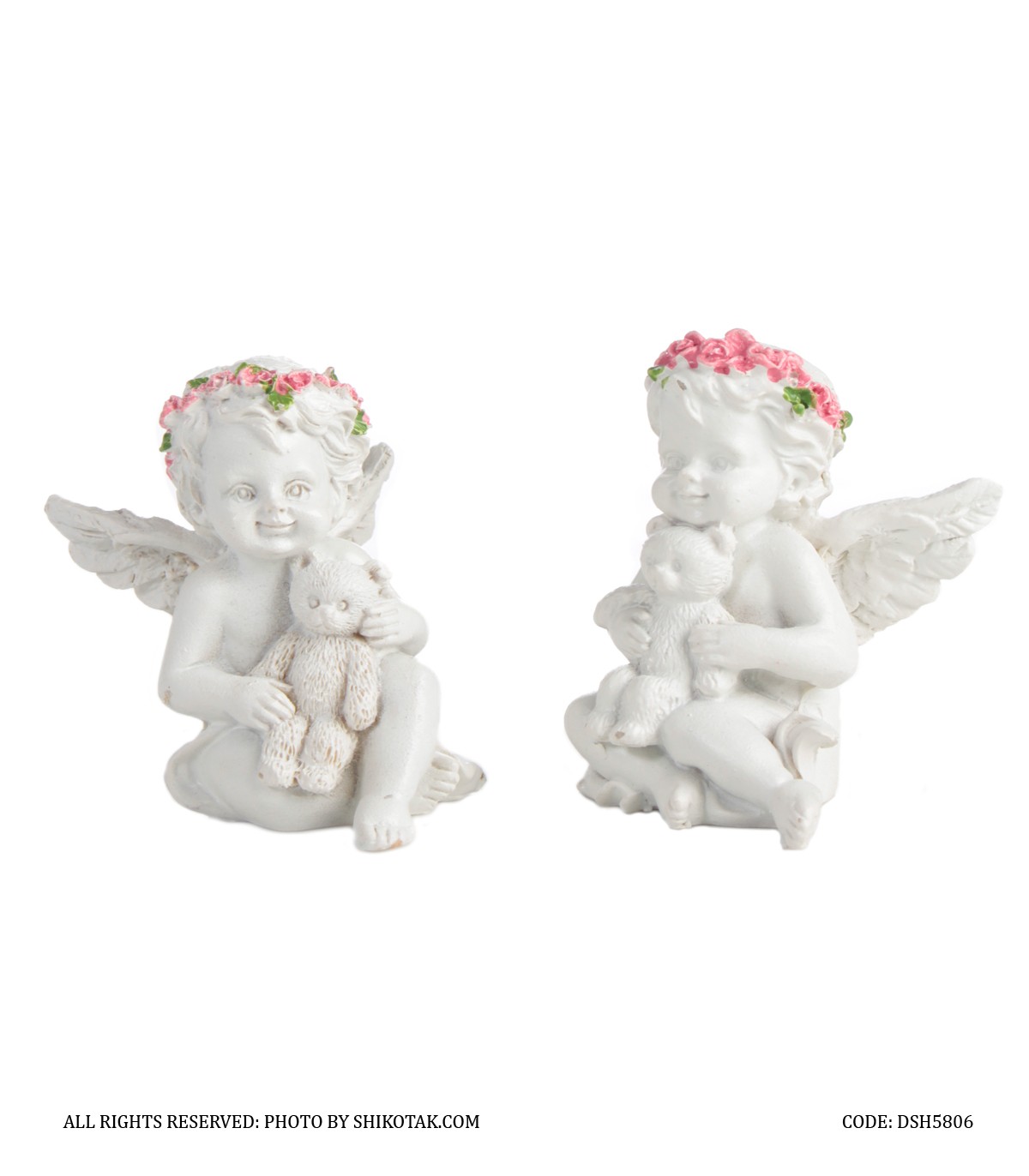 مجسمه فرشته کوچک دو عددی مدل پری