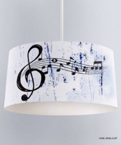 لوستر اتاق نوجوان طرح موزیک و گیتار مدل Music