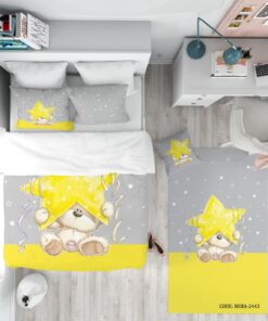 روتختی کودک پسرانه 4 تکه پسرانه طرح خرس مدلStar Bear