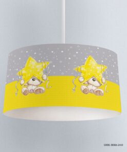 لوستر اتاق کودک پسرانه طرح خرس مدلStar Bear