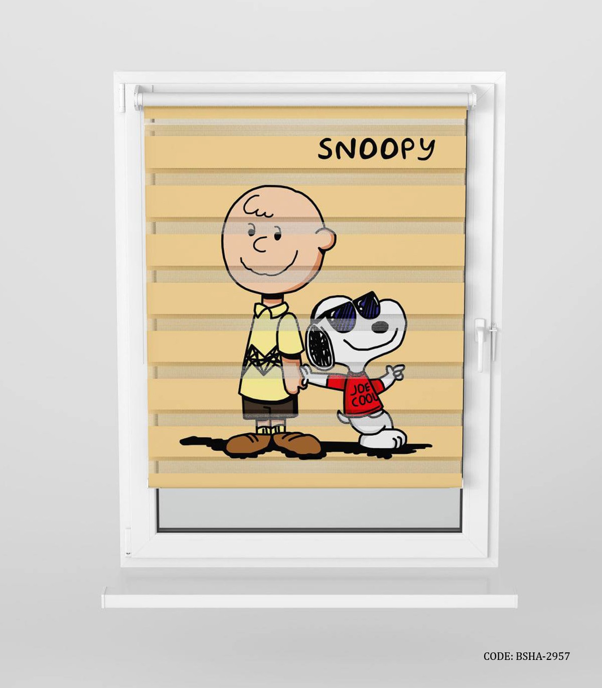 پرده زبرا اتاق کودک پسرانه مدل مدل Snopy