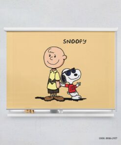 پرده شید اتاق کودک پسرانه مدل مدل Snopy