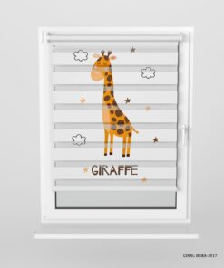 پرده زبرا اتاق کودک پسرانه طرح زرافه مدل Giraffe